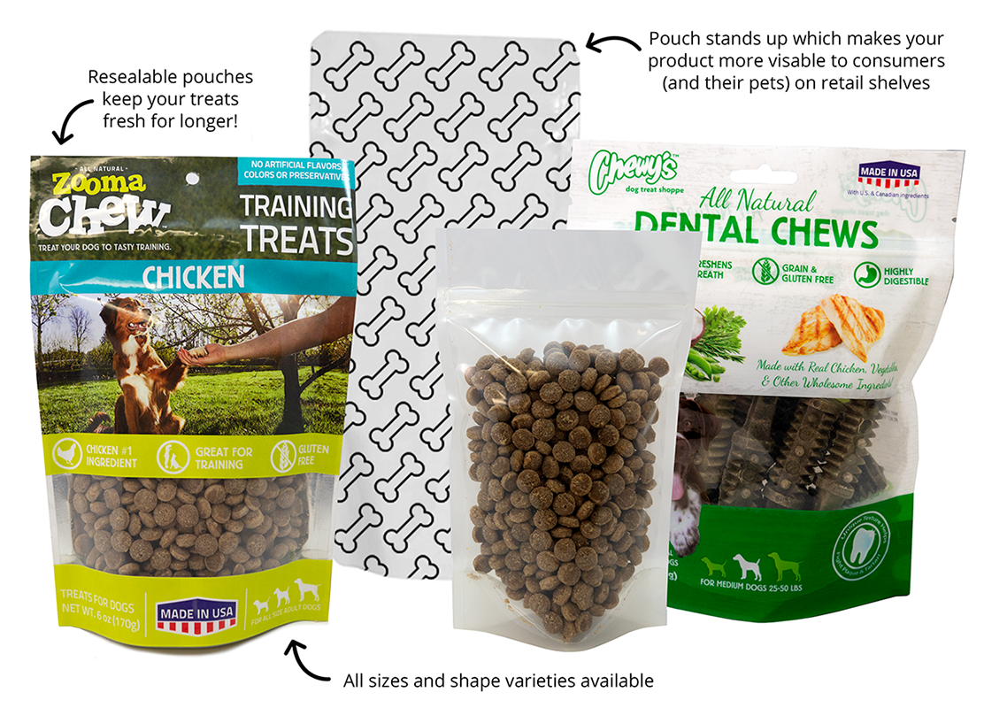 Pre-formed stand-up resealable packaging